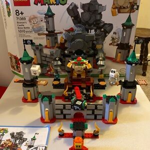 Lego Super Mario Set 71369 Bowser’s Castle Boss Battle 1010 Pieces Complete